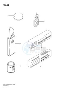 GSX-R600 (E2) drawing OPTIONAL