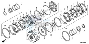 TRX680FAF TRX680 Europe Direct - (ED) drawing CLUTCH (2 3)