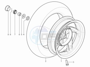 Typhoon 50 2t e3 (CH) Switserland drawing Rear Wheel