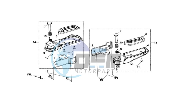 FOOTREST L / R