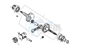 DFW - 50 CC VTHMA05A drawing CRANKSHAFT