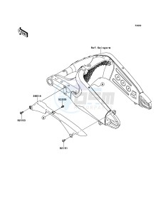 NINJA ZX-6R ZX600R9F FR GB XX (EU ME A(FRICA) drawing Chain Cover