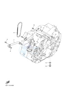 XVS950CU XV950 (2DE2) drawing OIL PUMP