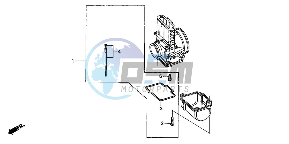 CARBURETOR OPTIONAL PARTS KIT (CR250R2,3)