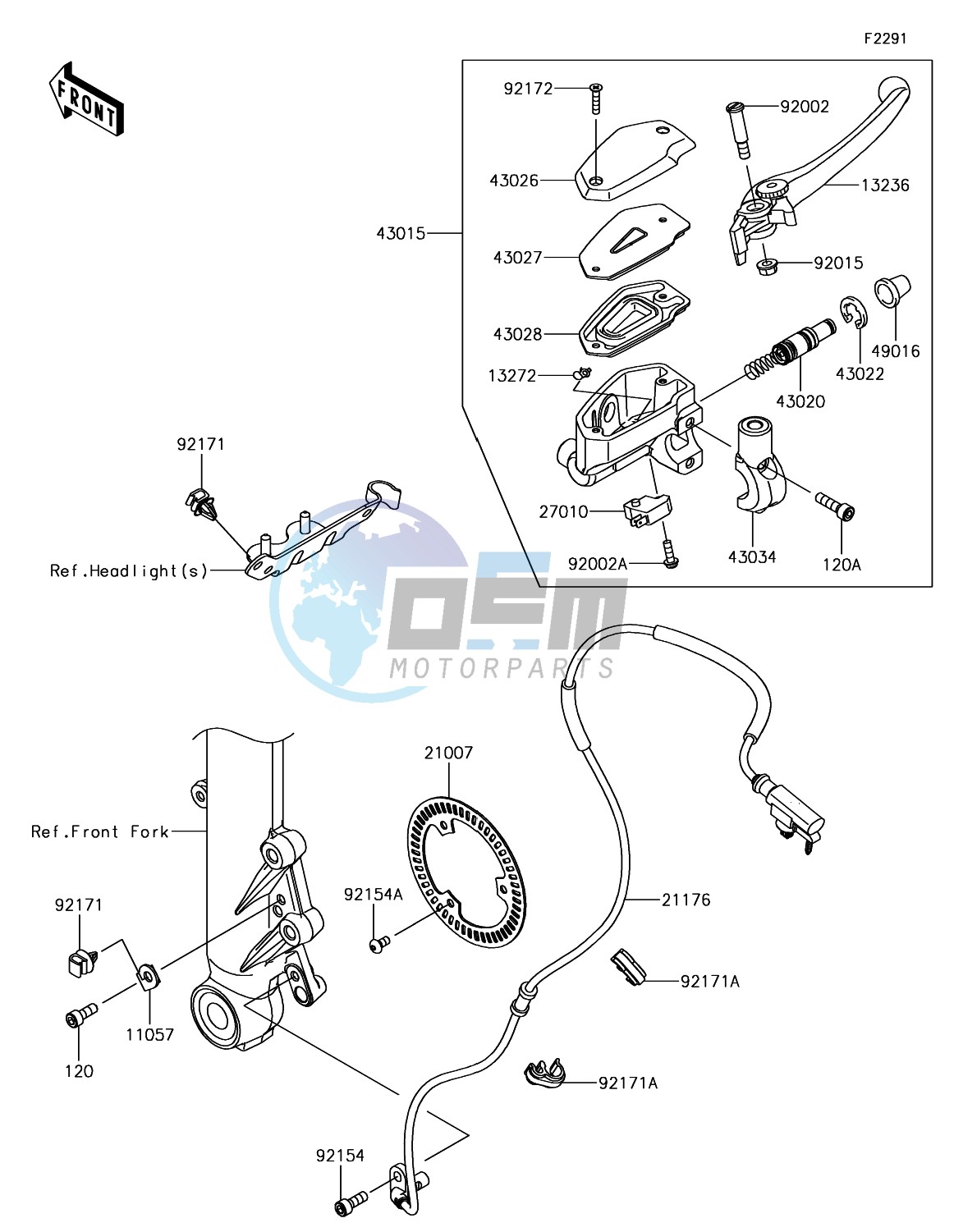 Front Master Cylinder