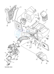 TT-R125 TT-R125LW (2CP6) drawing INTAKE