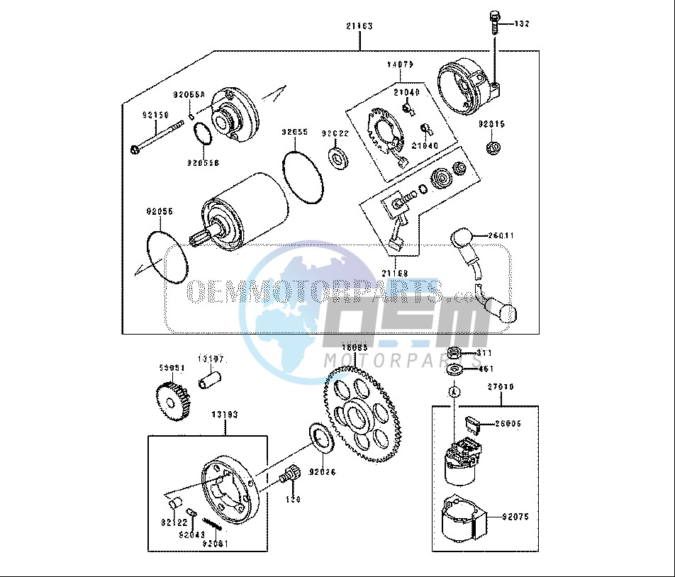 STARTING MOTOR