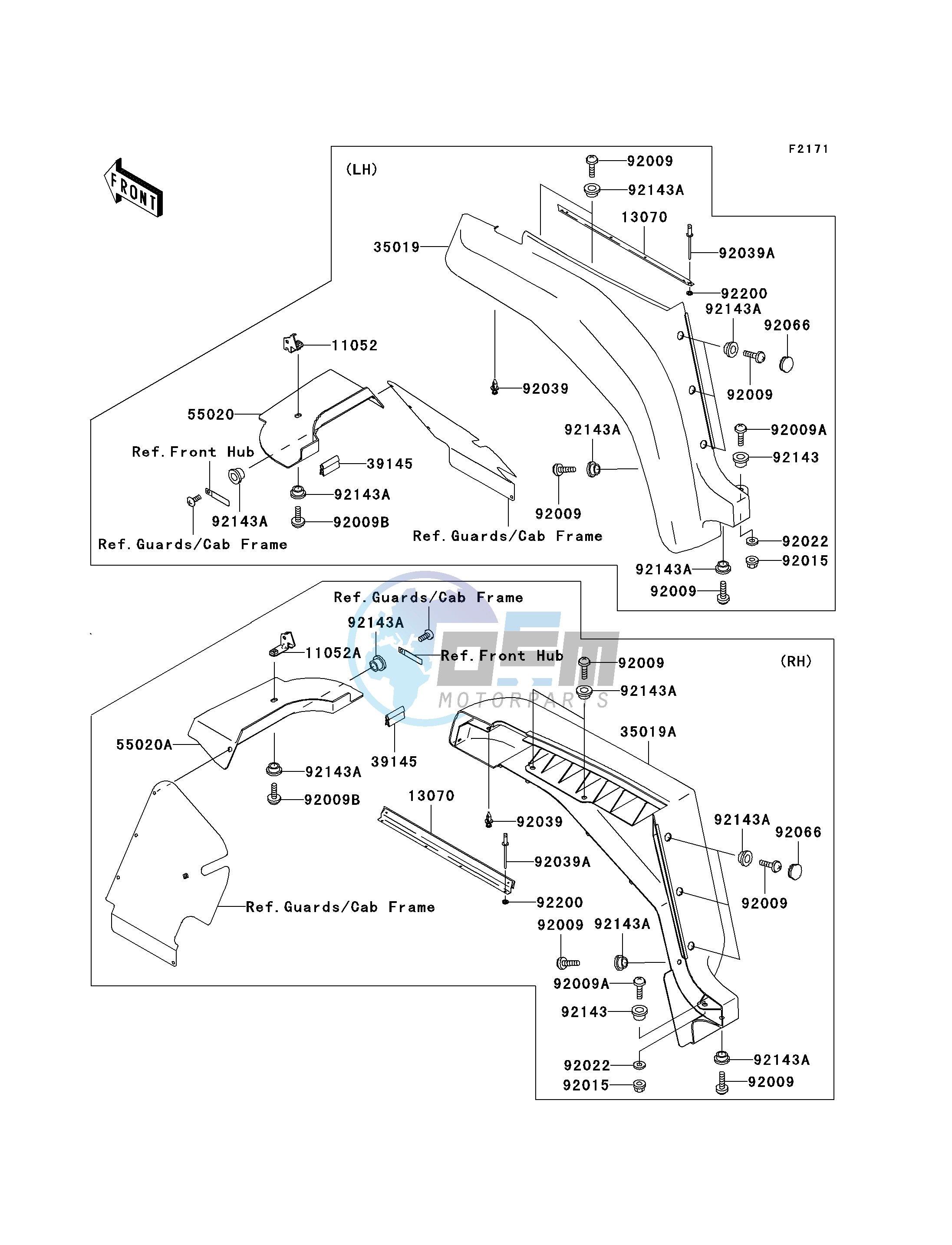 FRONT FENDER-- S- -