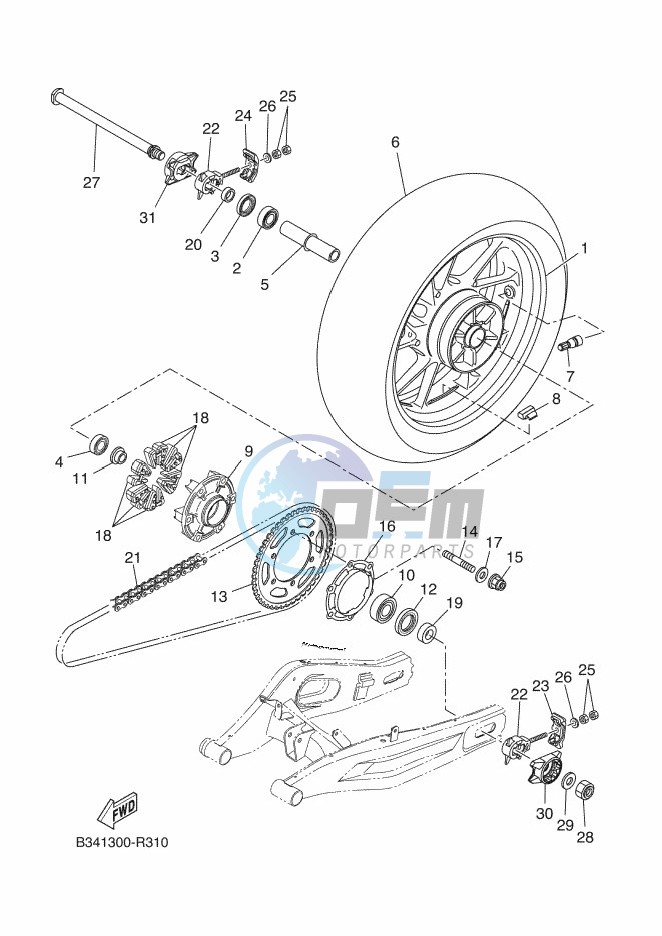 REAR WHEEL