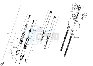 SMT 50 drawing Front Fork