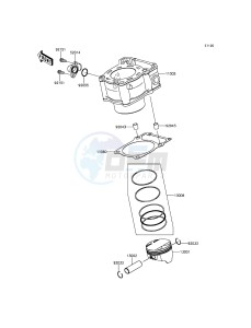 Z250SL BR250EGF XX (EU ME A(FRICA) drawing Cylinder/Piston(s)