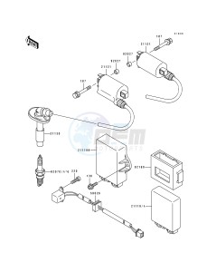 EL 250 E [ELIMINATER 250] (E1-E4) [ELIMINATER 250] drawing IGNITION SYSTEM