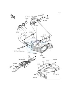 ER-6N_ABS ER650FCF XX (EU ME A(FRICA) drawing Muffler(s)