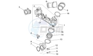 Griso V IE 850 drawing Throttle body