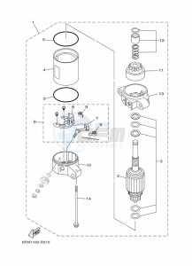 F25GETL drawing STARTING-MOTOR