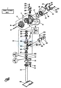 3AMHL drawing CYLINDER--CRANKCASE