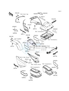 ZG 1200 B [VOYAGER XII] (B10-B14) [VOYAGER XII] drawing DECALS-- ZG1200-B14- -