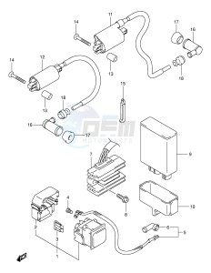 VL250 (E2) drawing ELECTRICAL