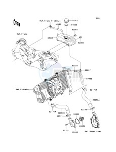 ER 650 A [ER-6N (EUROPEAN] (A6S-A8F) A6S drawing WATER PIPE