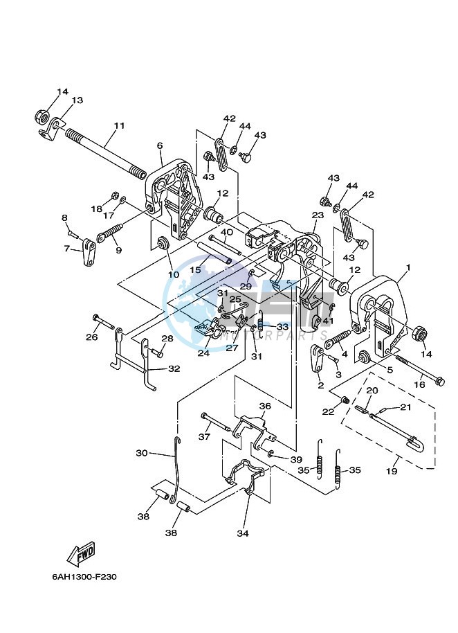 FRONT-FAIRING-BRACKET