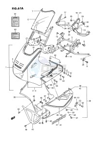 GSX1100 (E2) drawing COWLING (MODEL L 24V)