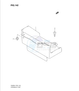 DL650 drawing HYDRAULIC UNIT (DL650L1 E19)