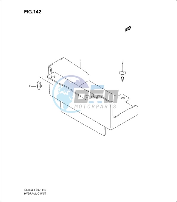 HYDRAULIC UNIT (DL650L1 E19)