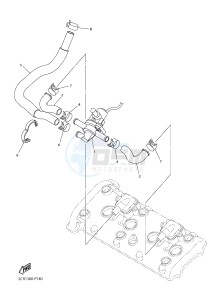 YZF-R1M 998 R1 (2KS1 2KS2) drawing AIR INDUCTION SYSTEM