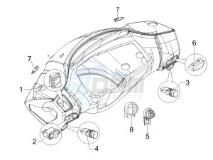 Runner 50 Pure Jet ST drawing Selectors - Switches - Buttons