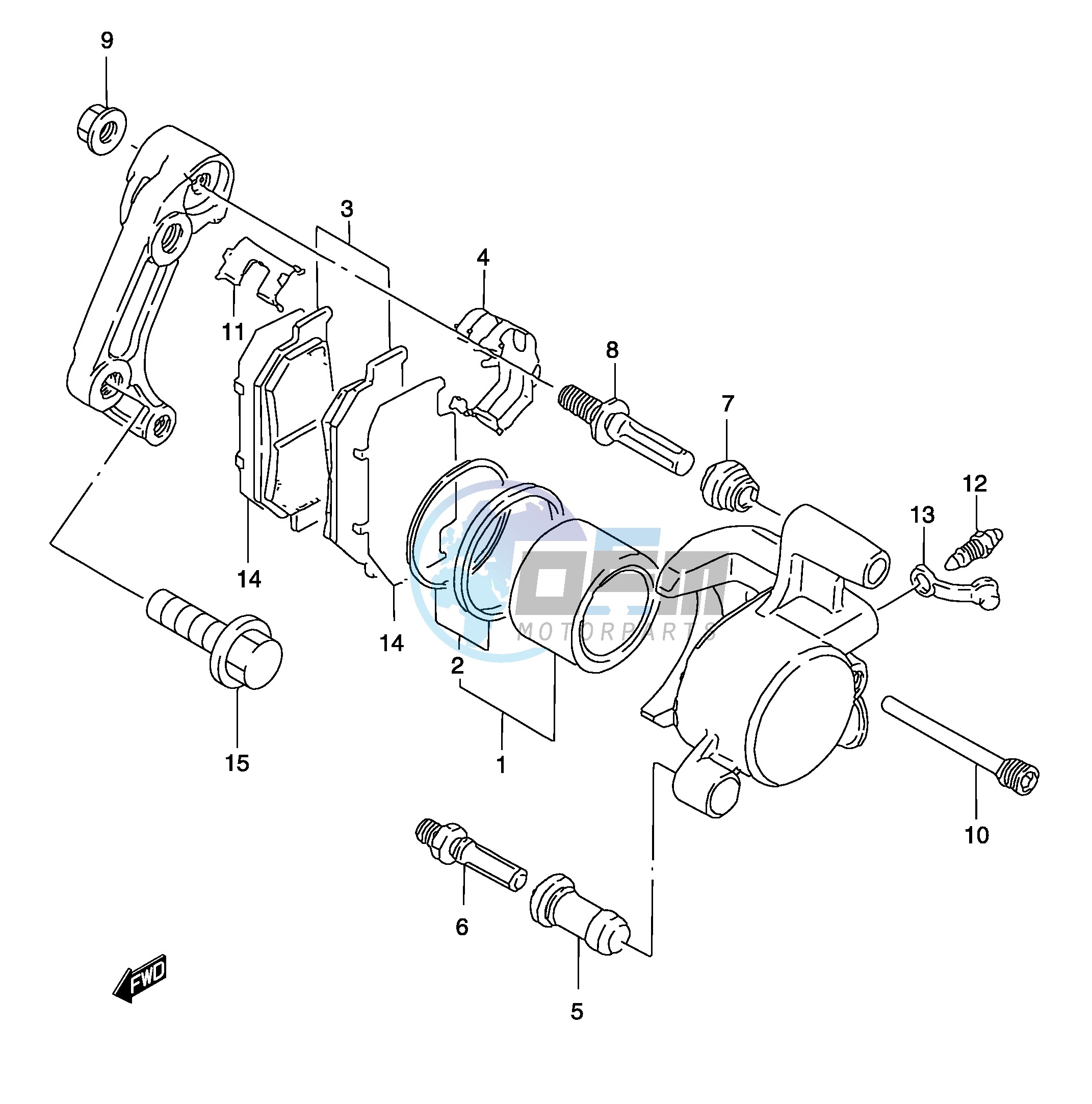 FRONT CALIPER