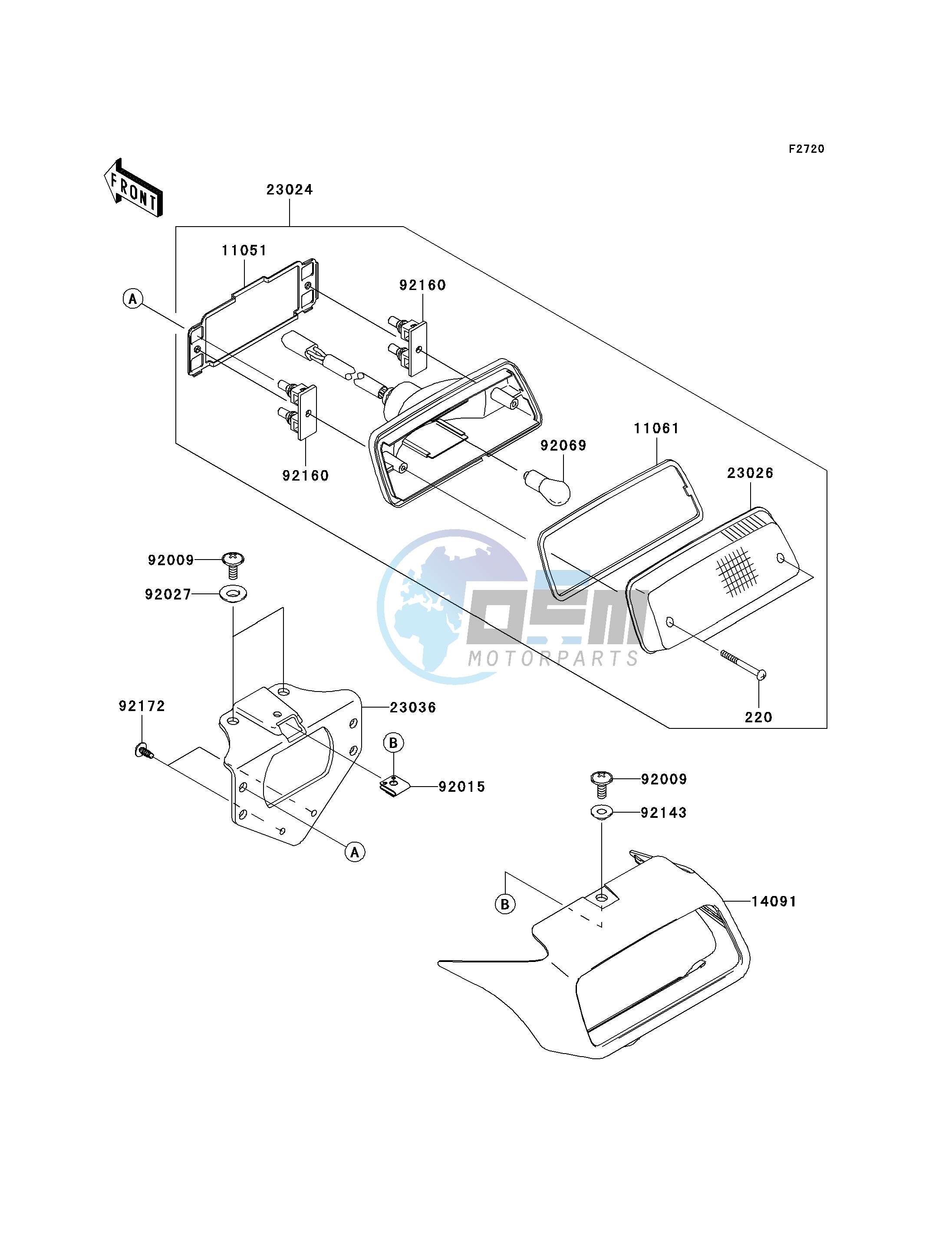 TAILLIGHT-- S- -