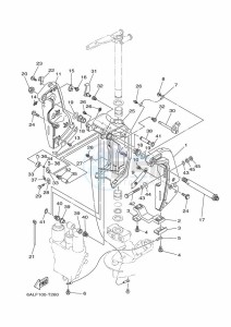 F225BETX drawing FRONT-FAIRING-BRACKET