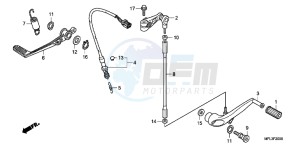 CBR1000RRB drawing PEDAL