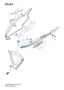 GSX-R600 (E3-E28) drawing UNDER COWLING (MODEL K9)