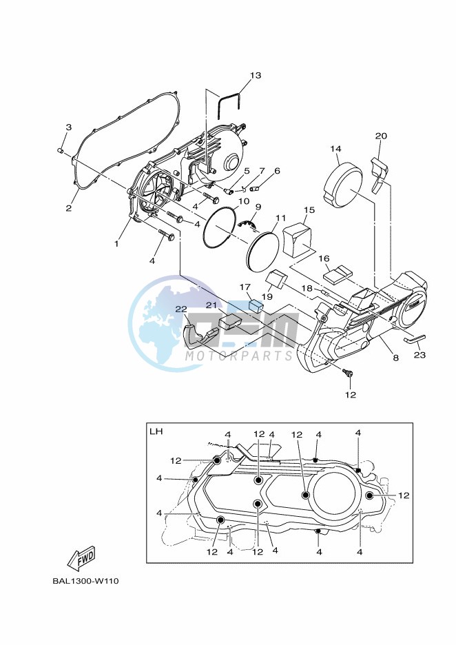 FRONT MASTER CYLINDER