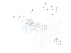 PRIMAVERA 50 4T-3VS E4 (EMEA) drawing Stater - Electric starter