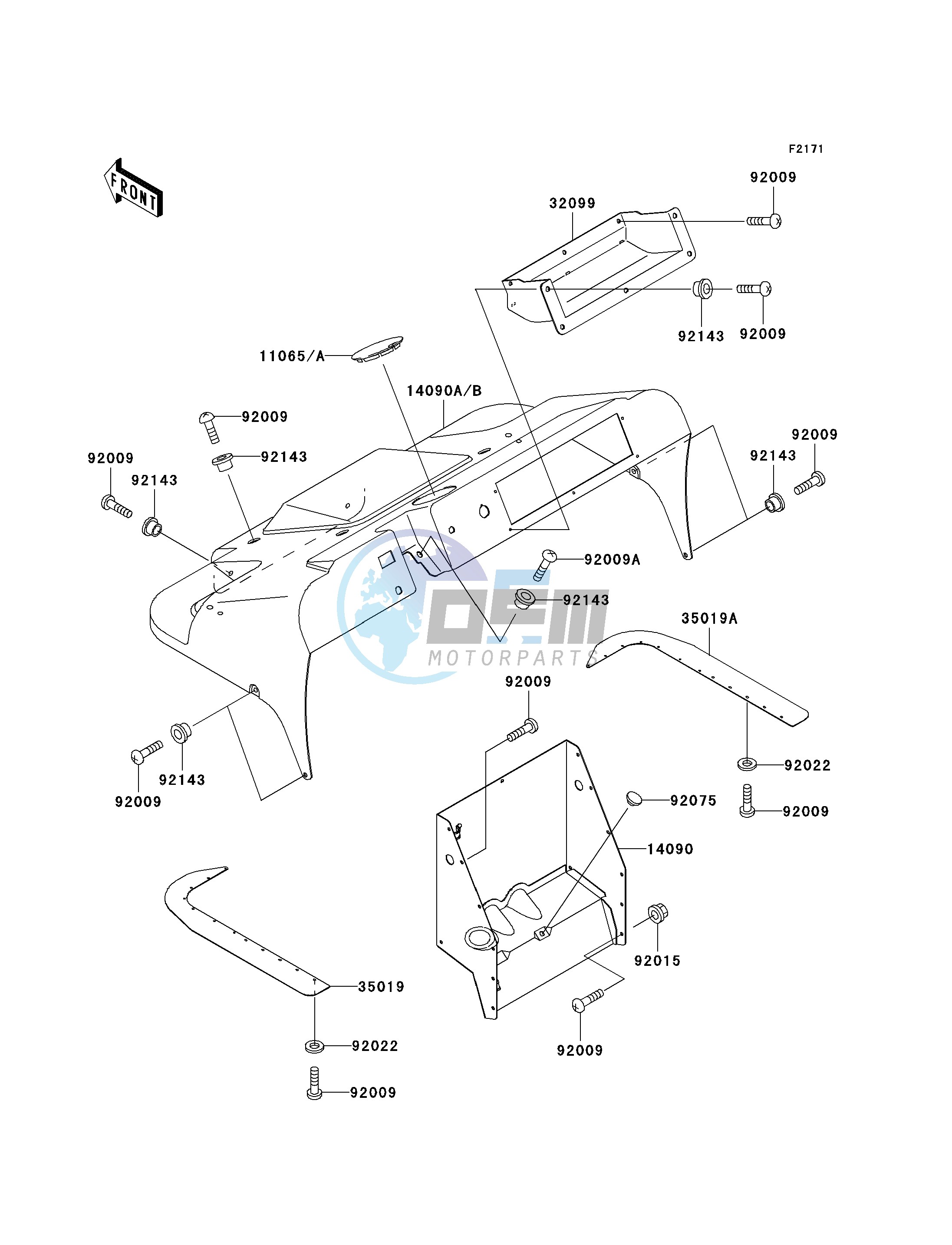 FRONT FENDER-- S- -