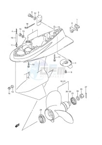 DF 140A drawing Gear Case (C/R)