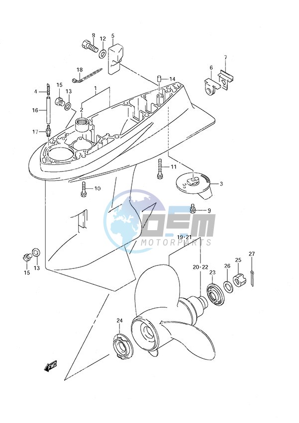 Gear Case (C/R)