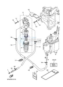 F250TUR drawing FUEL-SUPPLY-1