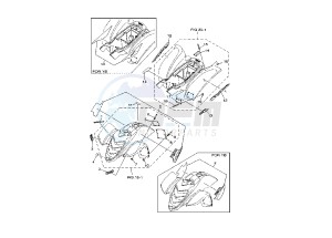 YFM RR RAPTOR 660 drawing EMBLEM, LABEL 4 JAPAN