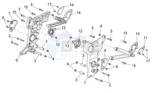 Griso V IE 850 drawing Foot rests II