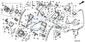 GL18009 UK - (E / AB MKH NAV) drawing SHELTER (AIRBAG)