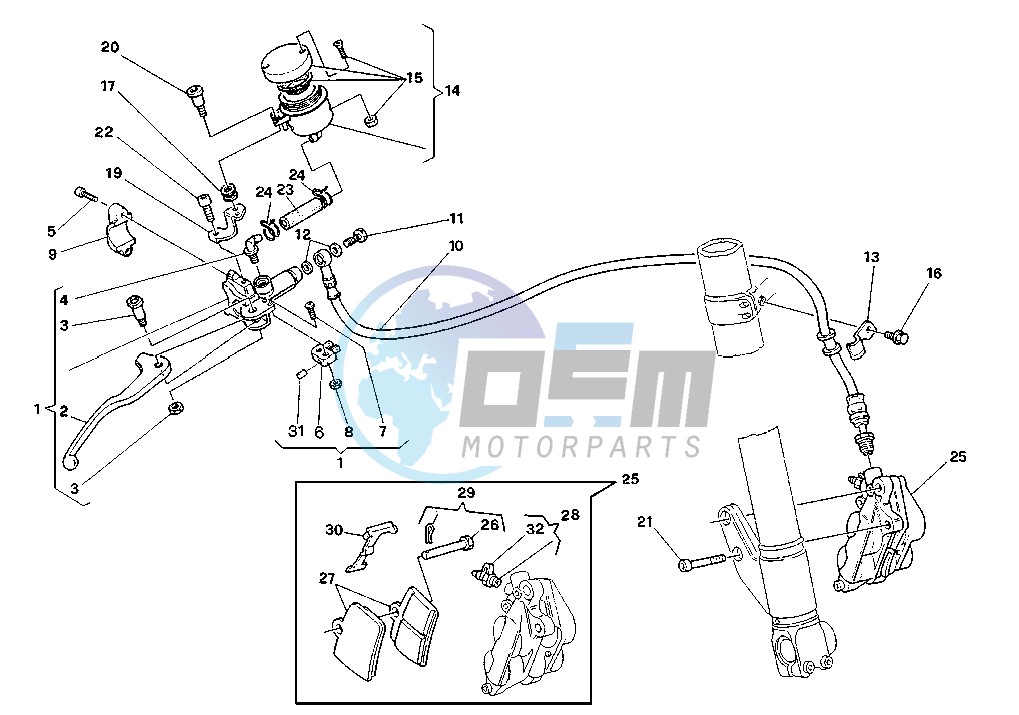 FRONT BRAKE SYSTEM