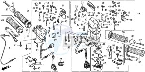 GL1800 drawing HANDLE SWITCH (GL1800A4/A 5)(GL18006/7/8)