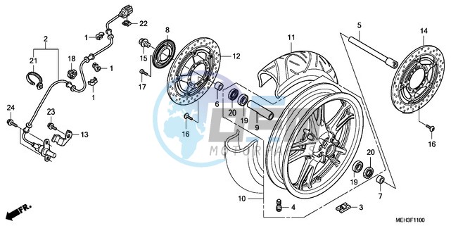 FRONT WHEEL