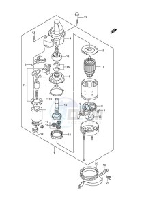 DF 175 drawing Starting Motor