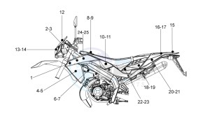 RX-SX 50 2006-2010 drawing Decal