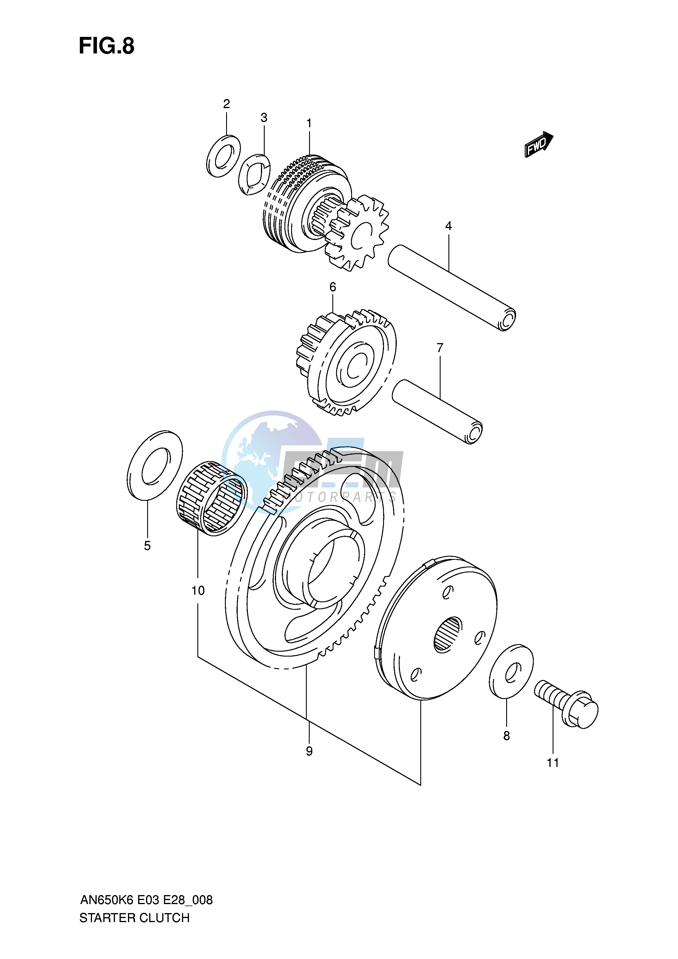 STARTER CLUTCH