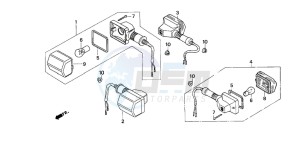 NX650 500 DOMINATOR drawing WINKER (2)